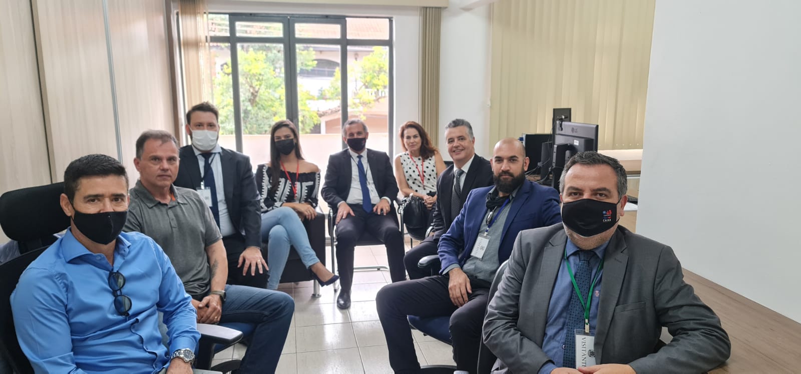 Dirigentes da OAB são recebidos por delegados da Polícia Federal